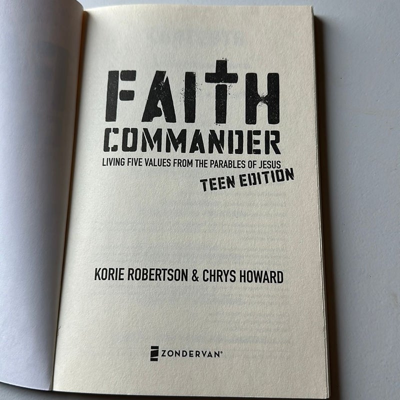 Faith Commander Teen Edition