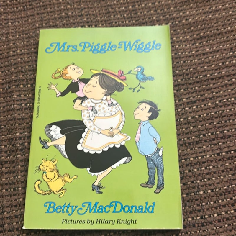 Mrs. Piggle Wiggle Betty Mac Donald Hilary Knight Scholastic 1947 Print