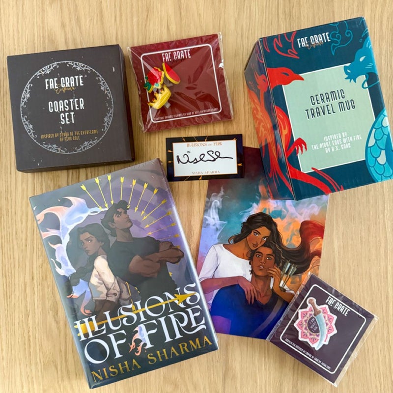 Faecrate April 2025 Full Box ft. SIGNED & SEALED Illusions of Fire