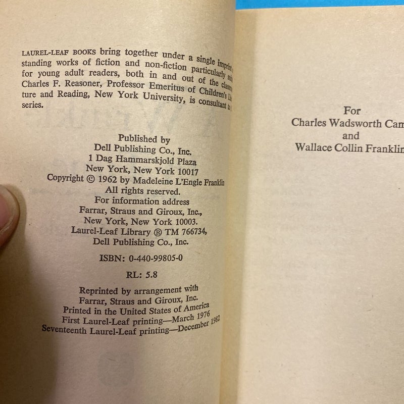 A Wrinkle in Time