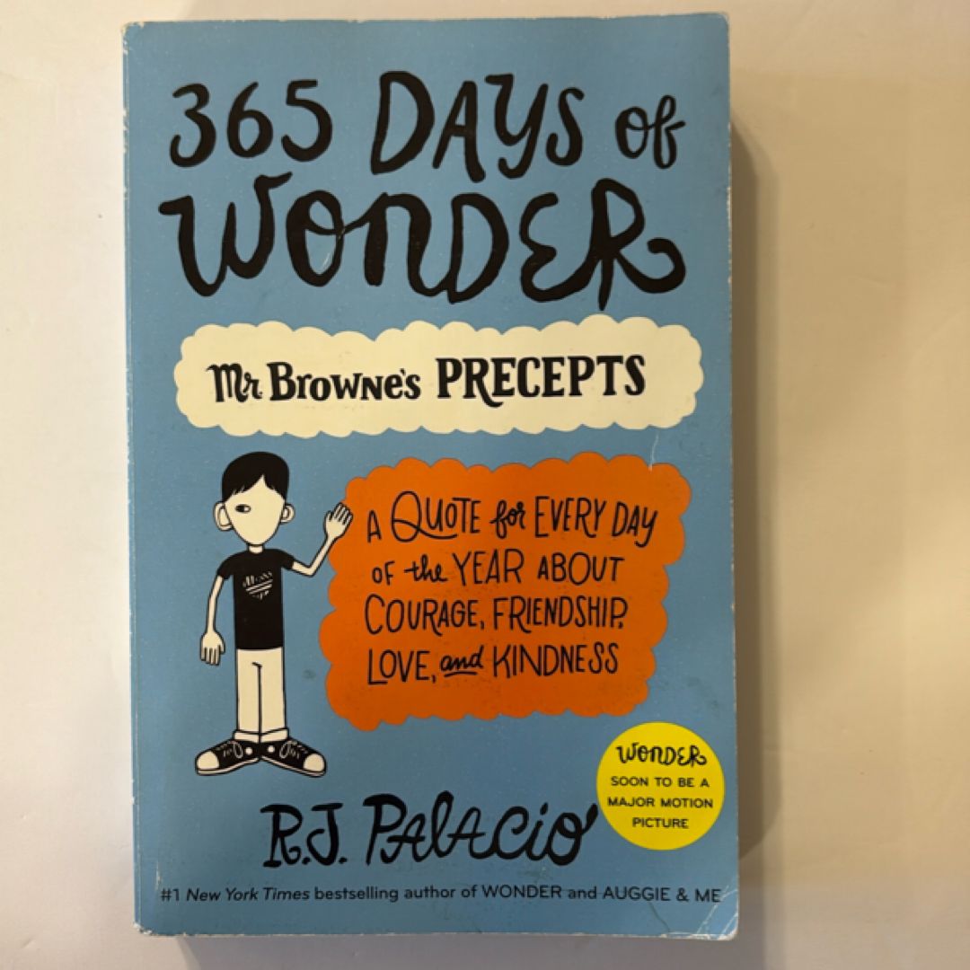 365 Days of Wonder: Mr. Browne's Precepts  (1823)
