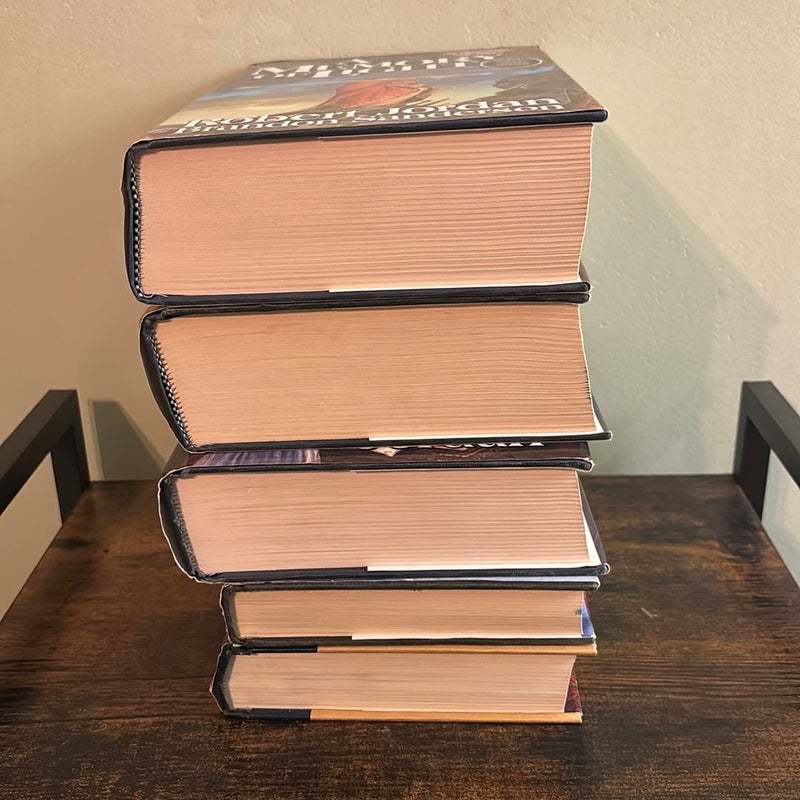 The Wheel of Time books - incomplete series  
