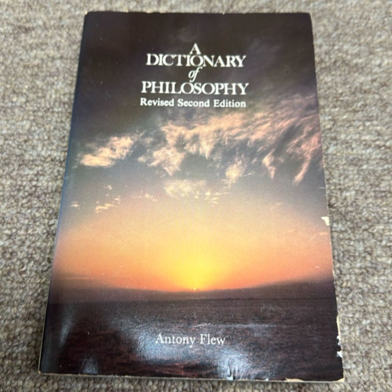 A Dictionary of Philosophy