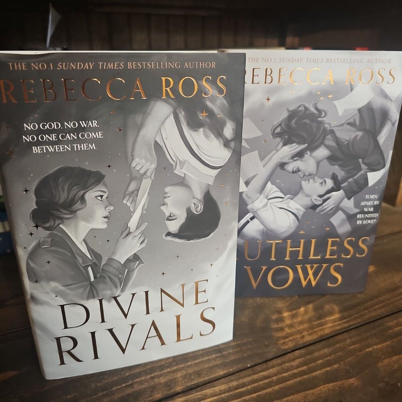 Divine Rivals and Ruthless Vows Fairyloot Edition with tarot