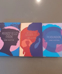Sense and Sensibility, Mansfield Park, Persuasion 