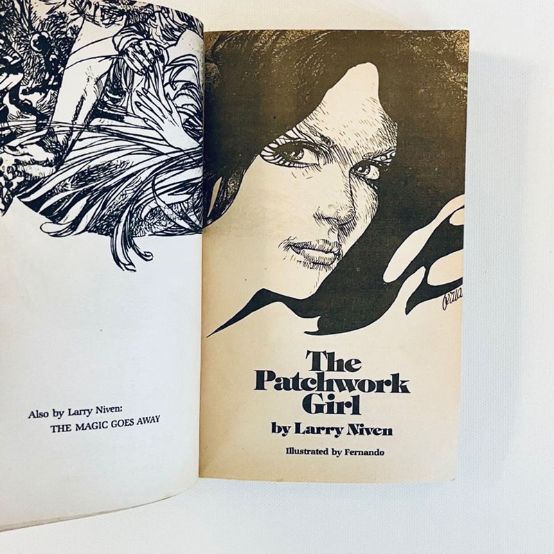 The Patchwork Girl 1980 ACE Book (Illustrated)