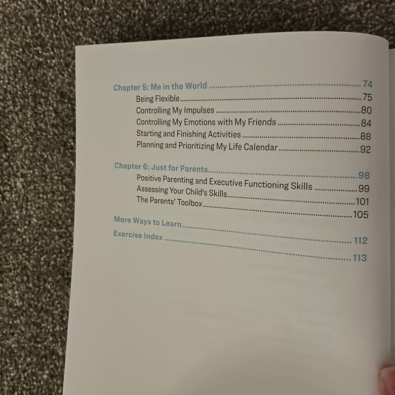 Executive Functioning Workbook for Kids