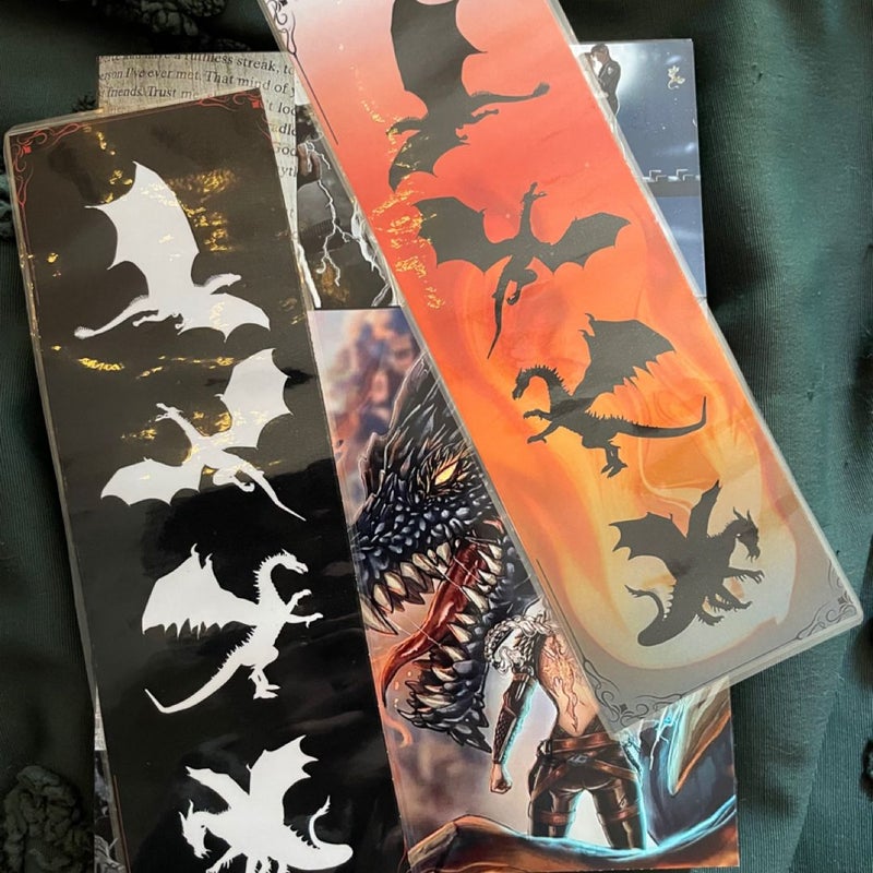 Fourth Wing and Iron Flame book marks