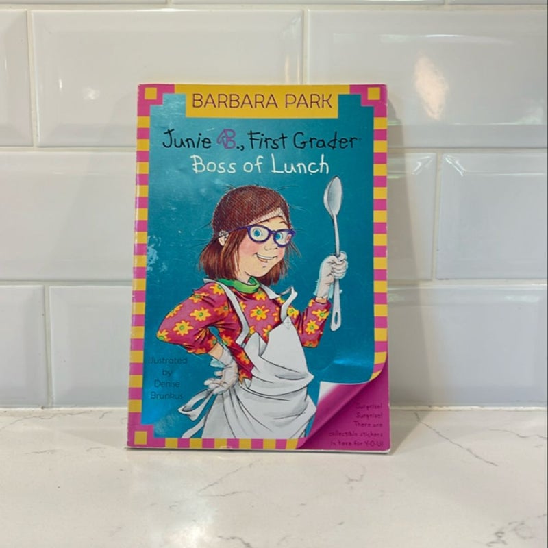 Junie B. Jones #19: Boss of Lunch