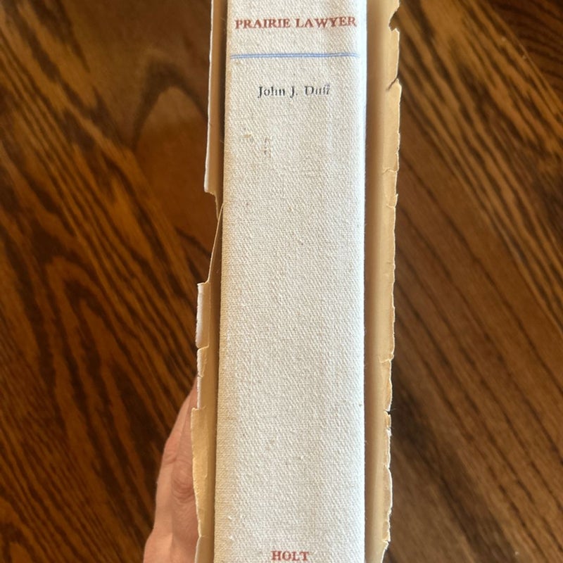 A. Lincoln: Prairie Lawyer (1st Edt 2nd P)