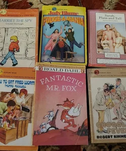 Lot of 6 classic vintage childrens books
