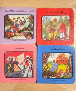 Lot of 4 fairytales Cinderella, Snow White and the Seven Dwarfs, Little Red Riding Hood, Hansel and Gretel 