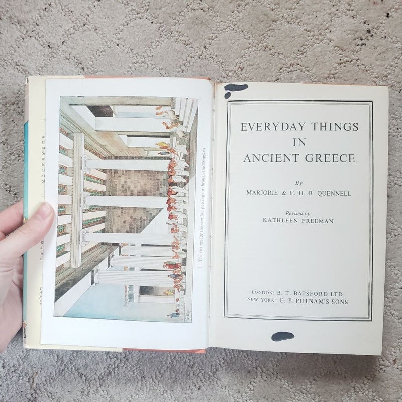 Everyday Things in Ancient Greece (4th Printing, 1962)