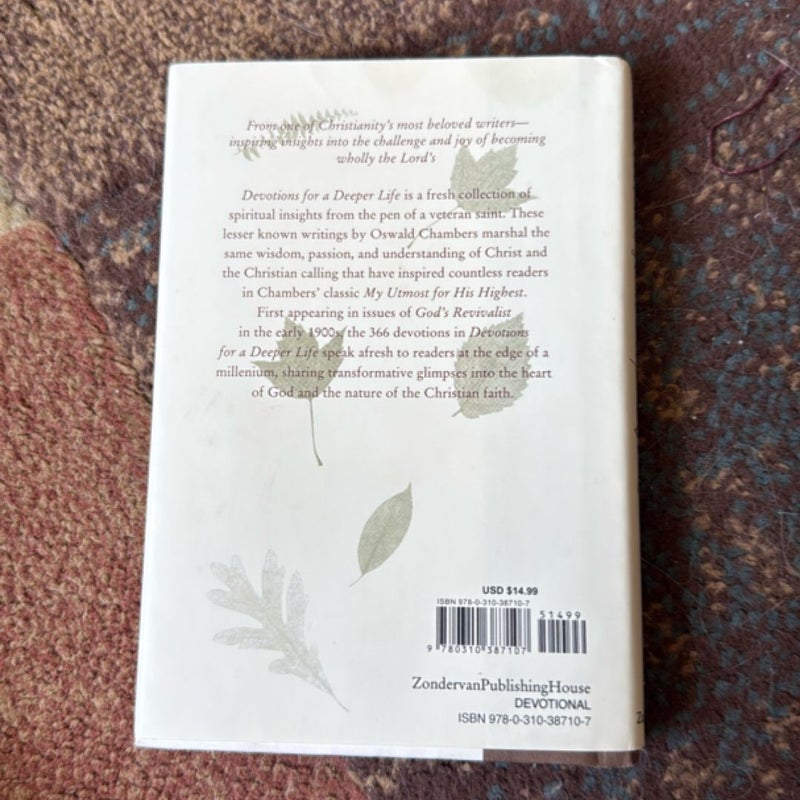 Devotions for a Deeper Life