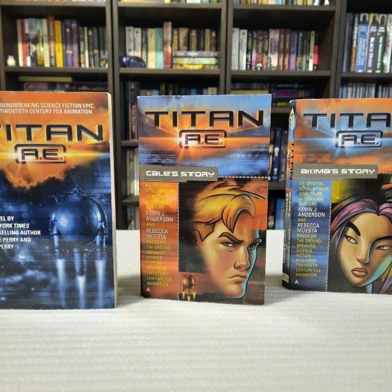 3 novels from Titan A.E.