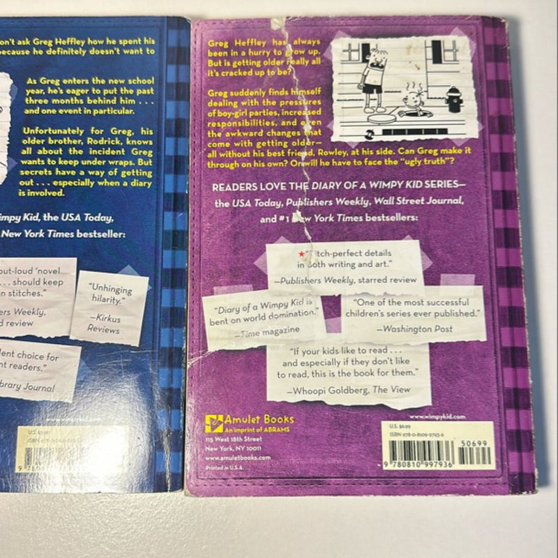 Diary of a Wimpy Kid (3 book bundle)