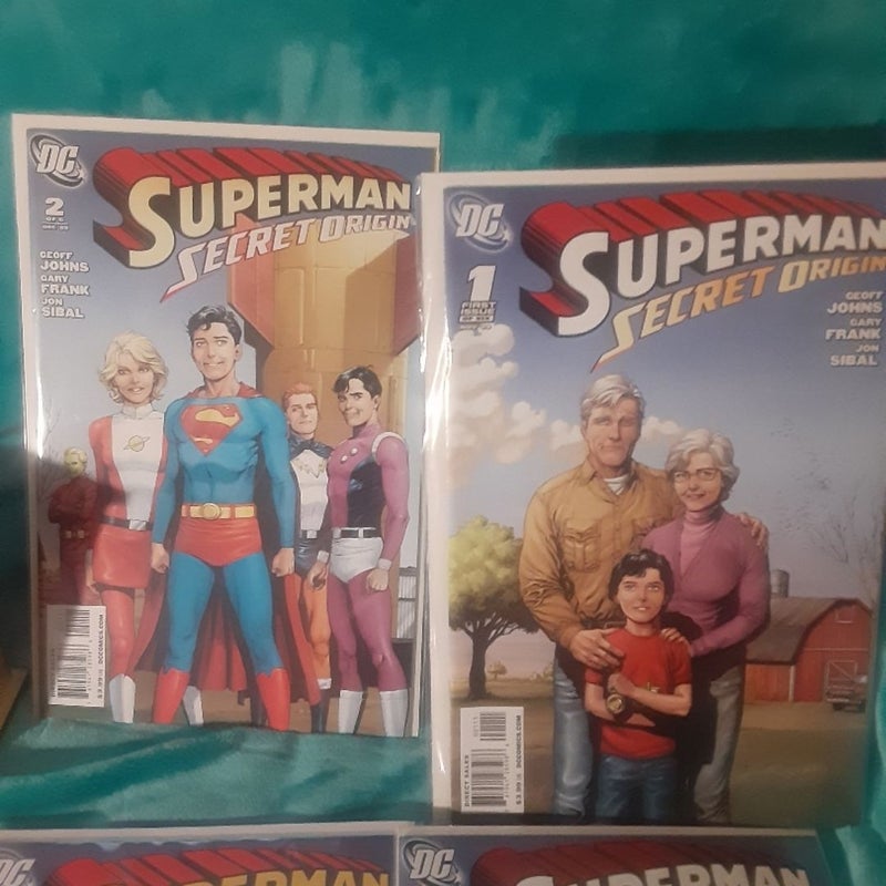 Superman Secret Origins 1,2,3,4,5,6 