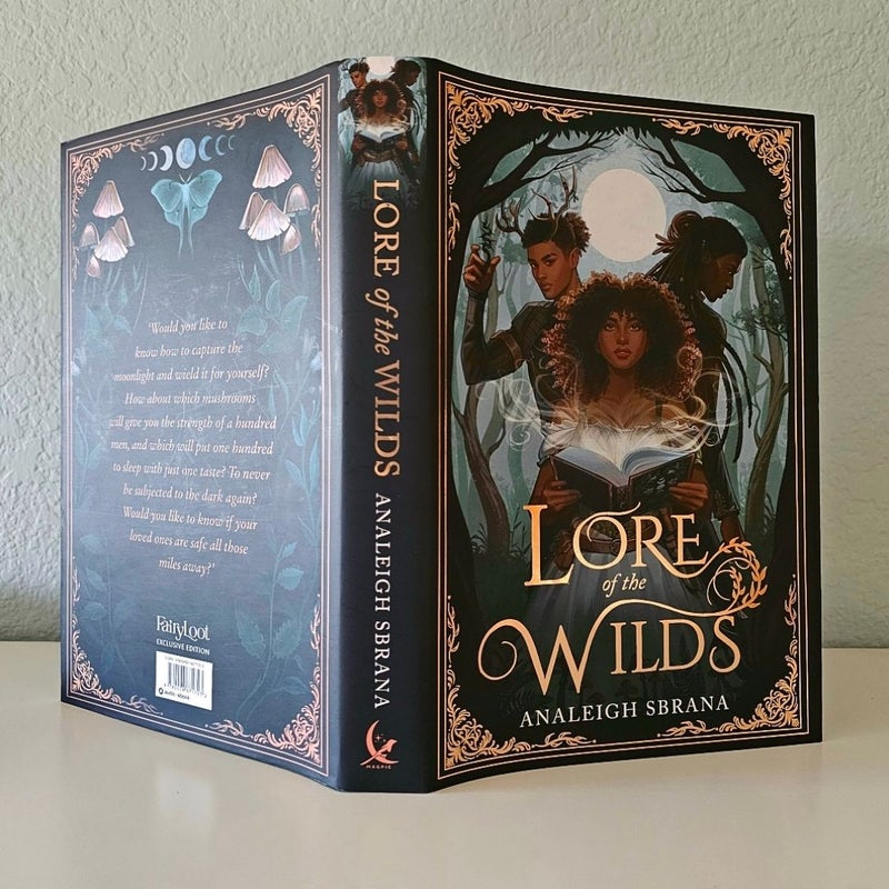 Lore of the Wilds SIGNED by Analeigh Sbrana Fairyloot Edition NEW Romantasy