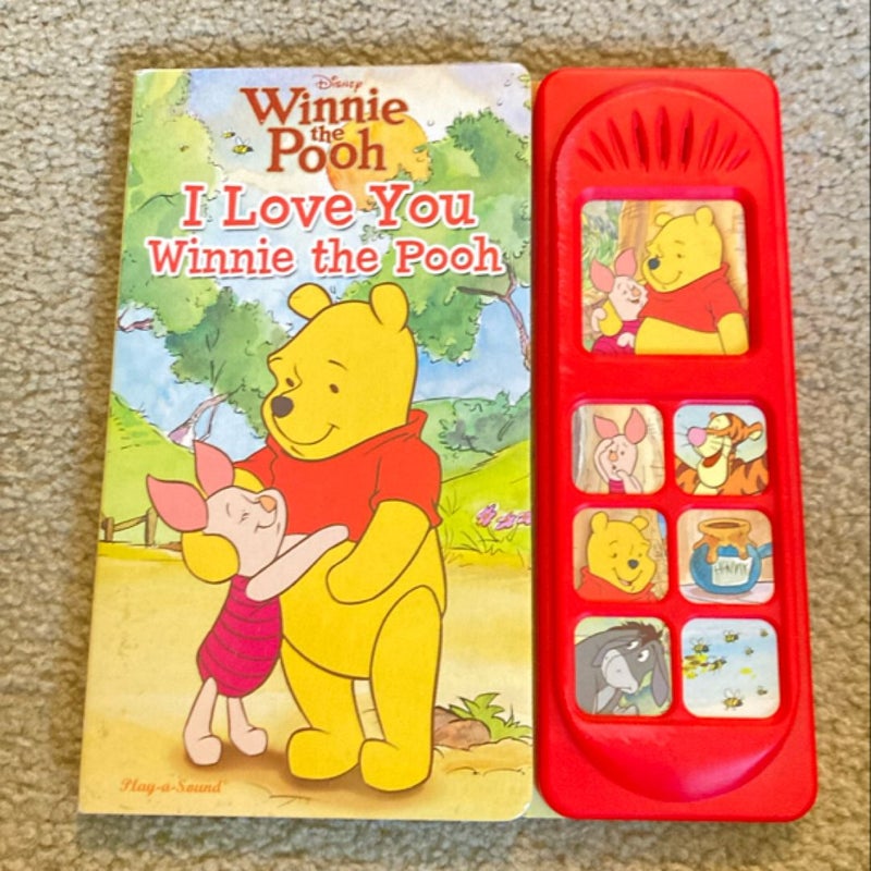 Disney Winnie the Pooh: I Love You Winnie the Pooh Sound Book