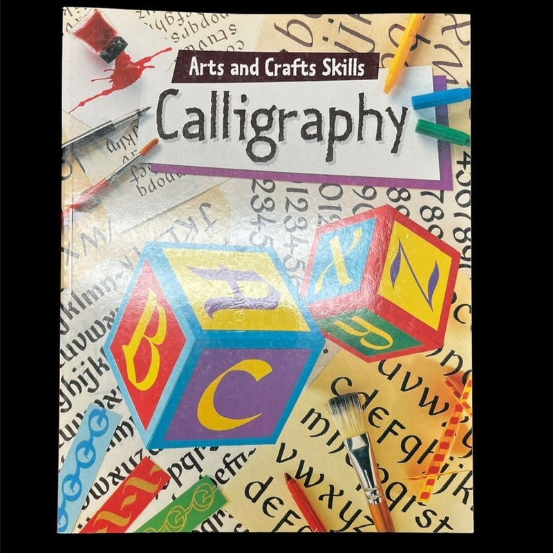  Arts and Crafts Skills - Calligraphy activity book 