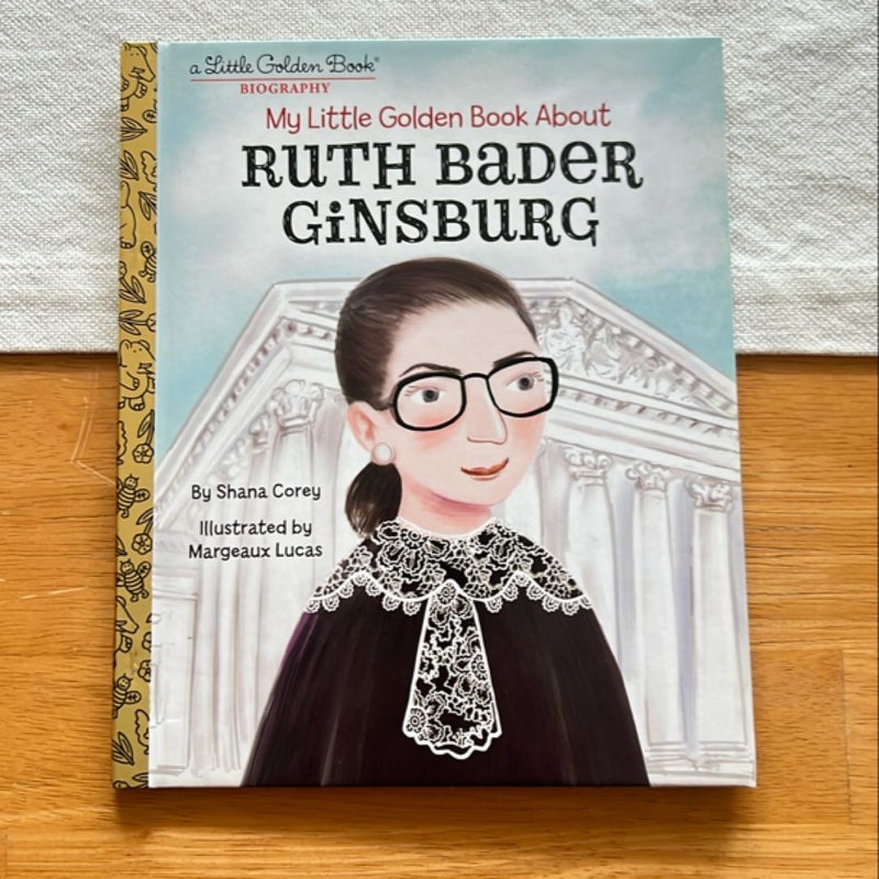 My Little Golden Book about Ruth Bader Ginsburg