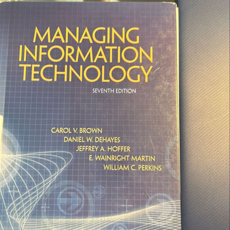 Managing Information Technology