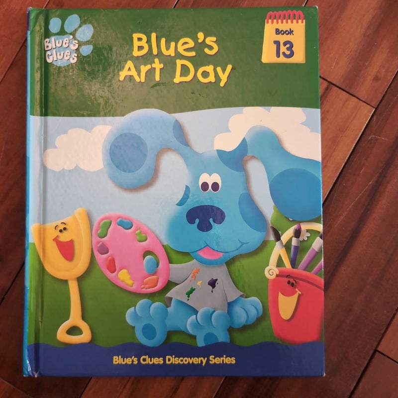 Blue's Art day