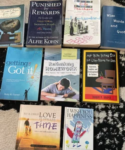 Lot of 9 Teaching/Educational Books