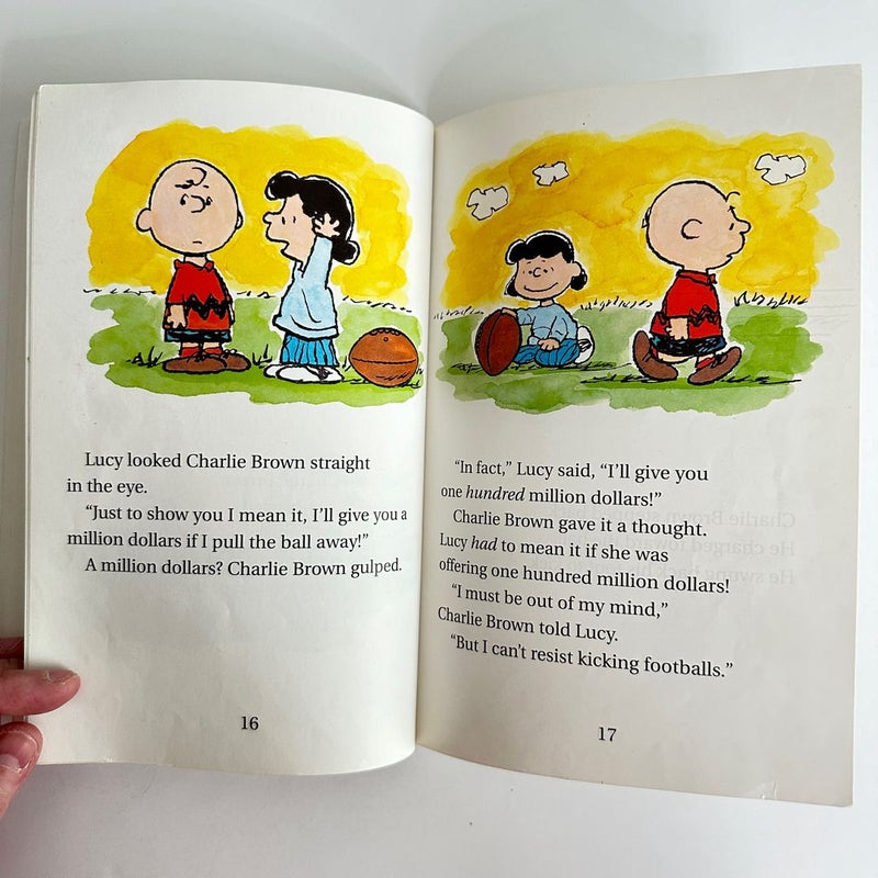 Peanuts, Kick the Football, Charlie Brown, Reader
