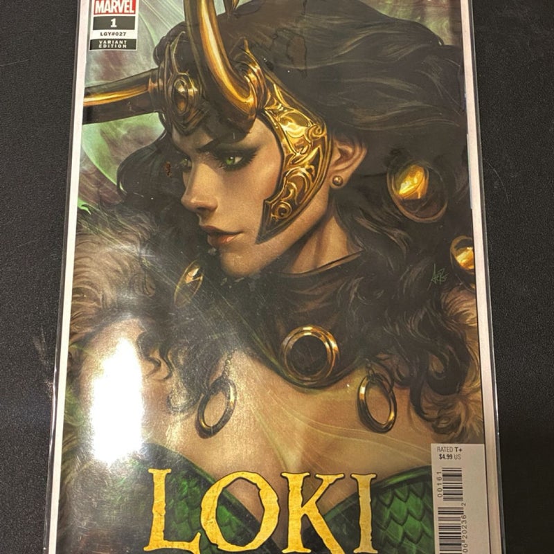 LOKI #1 (STANLEY "ARTGERM" LAU VARIANT)(2023) COMIC BOOK 