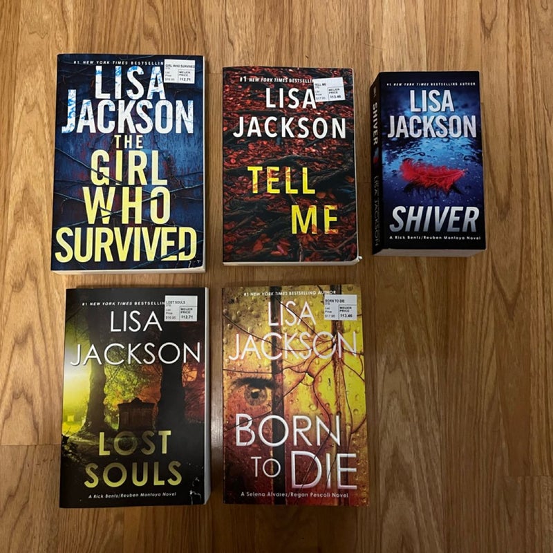 Lisa Jackson Books (5)