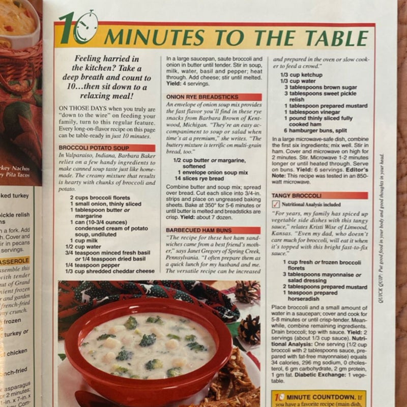 Taste of Home’s Quick Cooking 