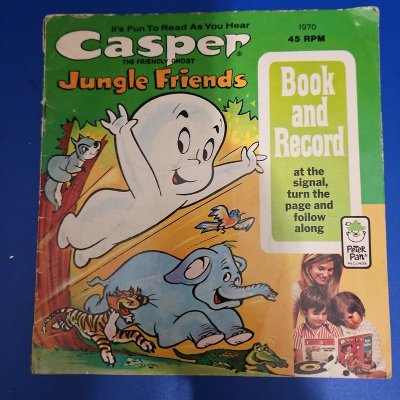 Peter Pan Record's Casper The Friendly Ghost in Jungle Friends