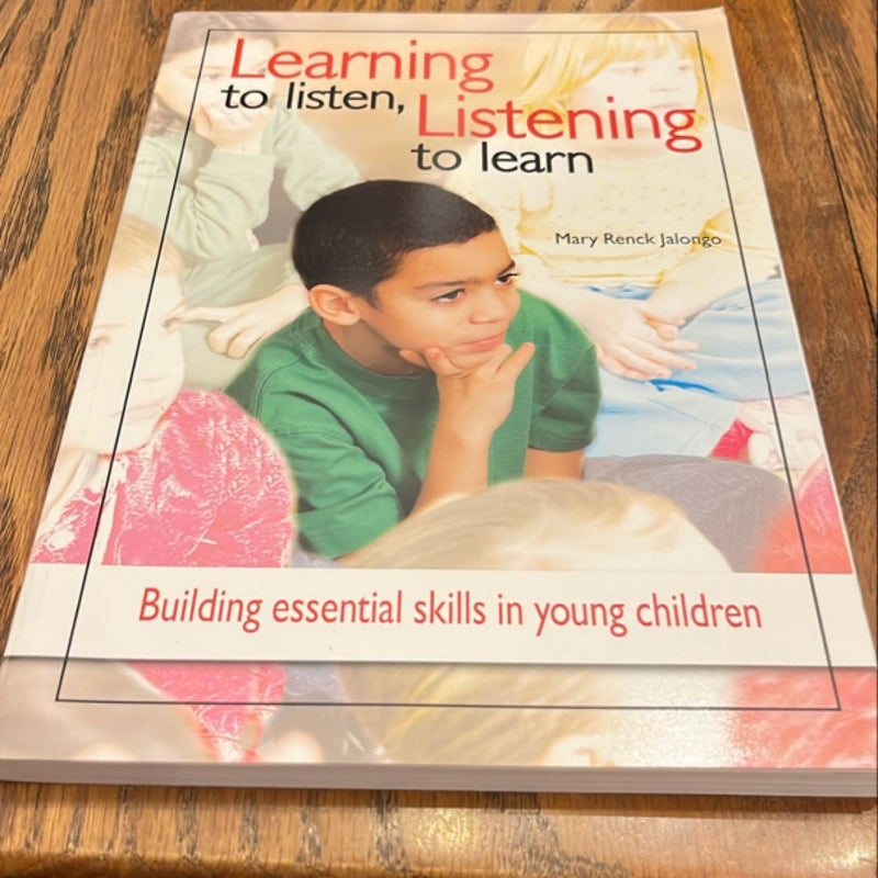 Learning to Listen, Listening to Learn