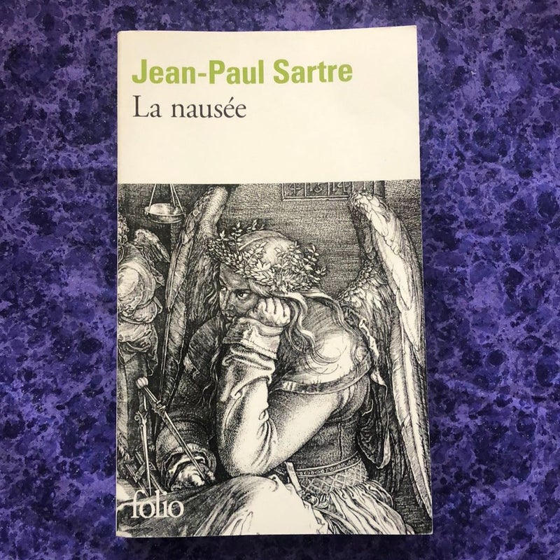 La Nausee (Nausea in French) by Jean Paul Sartre, Paperback