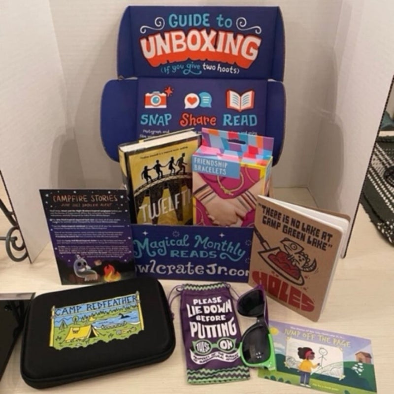 OwlCrate Jr. - CAMPFIRE STORIES Box