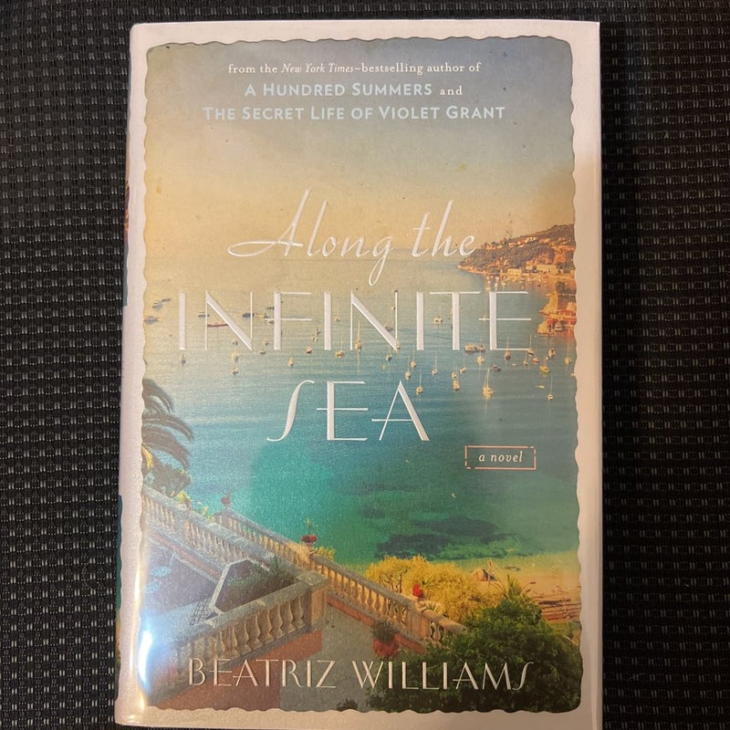 Along the Infinite Sea (signed by author)