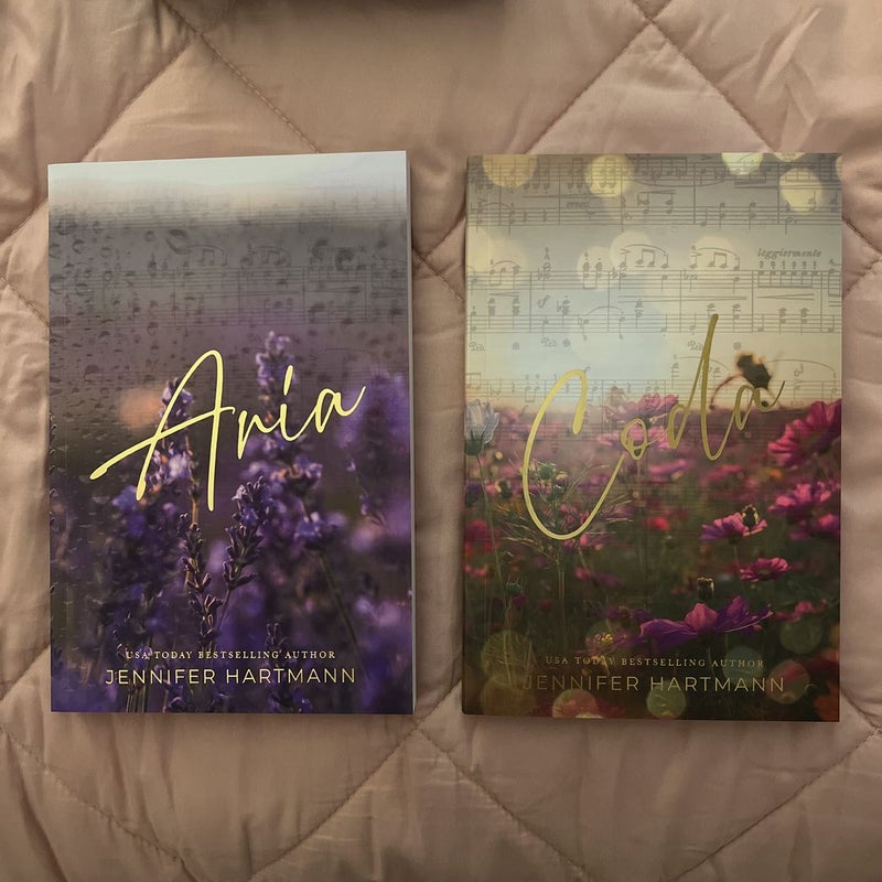 Jennifer Hartmann's Aria & Coda *Signed* Special hotsell Editions