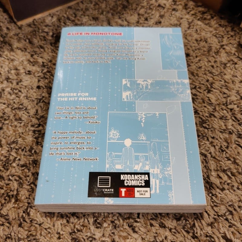 Your Lie in April Volume 1 (Lootcrate Edition)