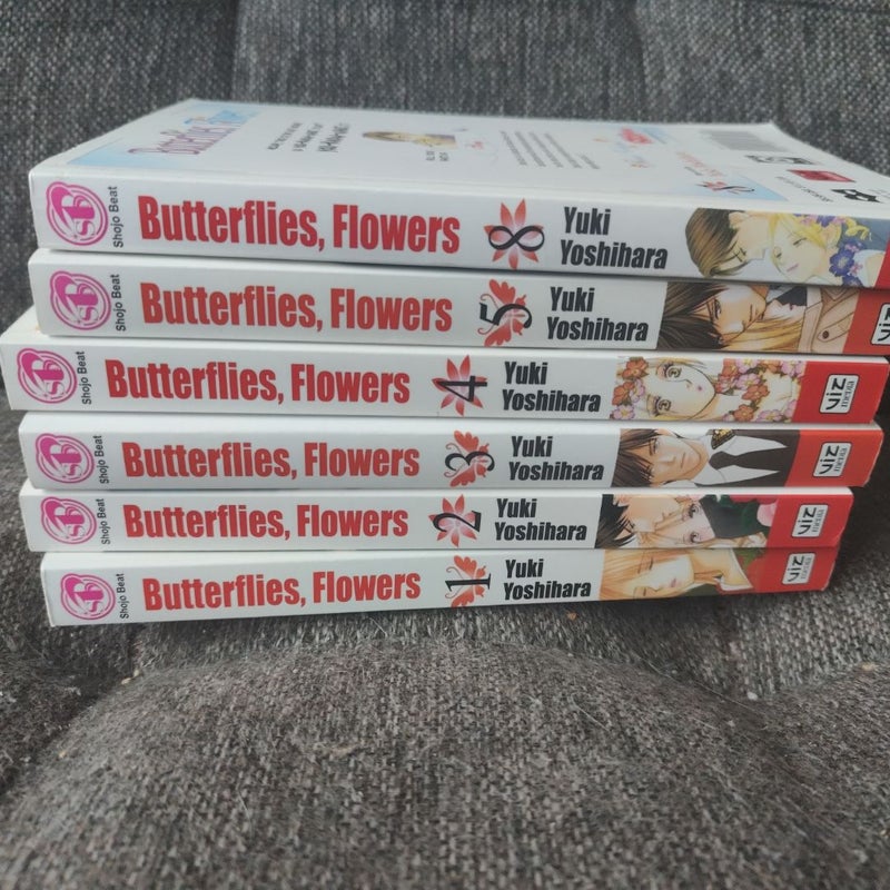 Butterflies, Flowers, Vol. 1-5 & 8