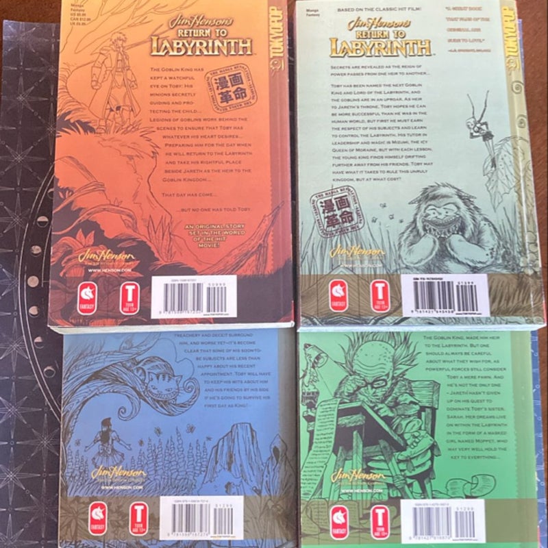 Return to Labyrinth volumes 1-4 (complete)