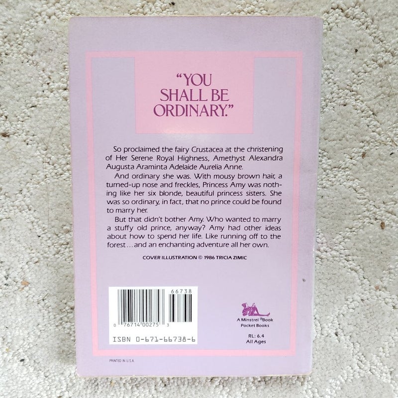 The Ordinary Princess (1st Minstrel Books Printing, 1986)