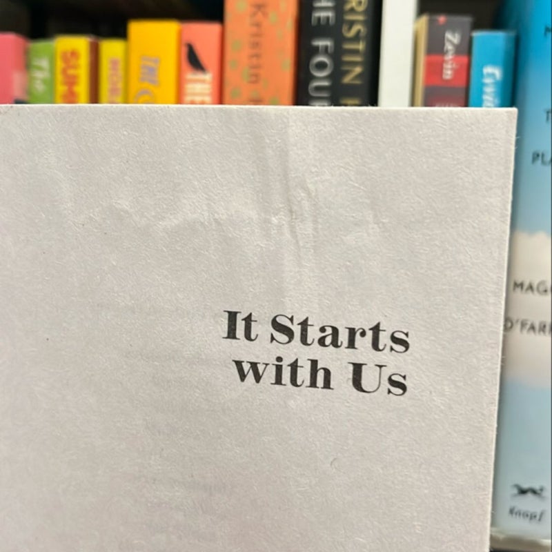 It Starts with Us