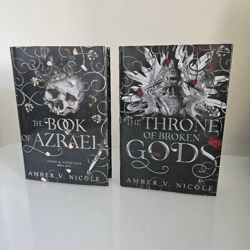 The Book of Azrael and The Throne of Broken Gods: Hardcover 