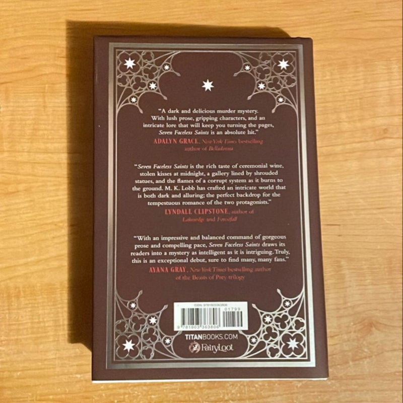 Seven Faceless Saints Fairyloot Edition