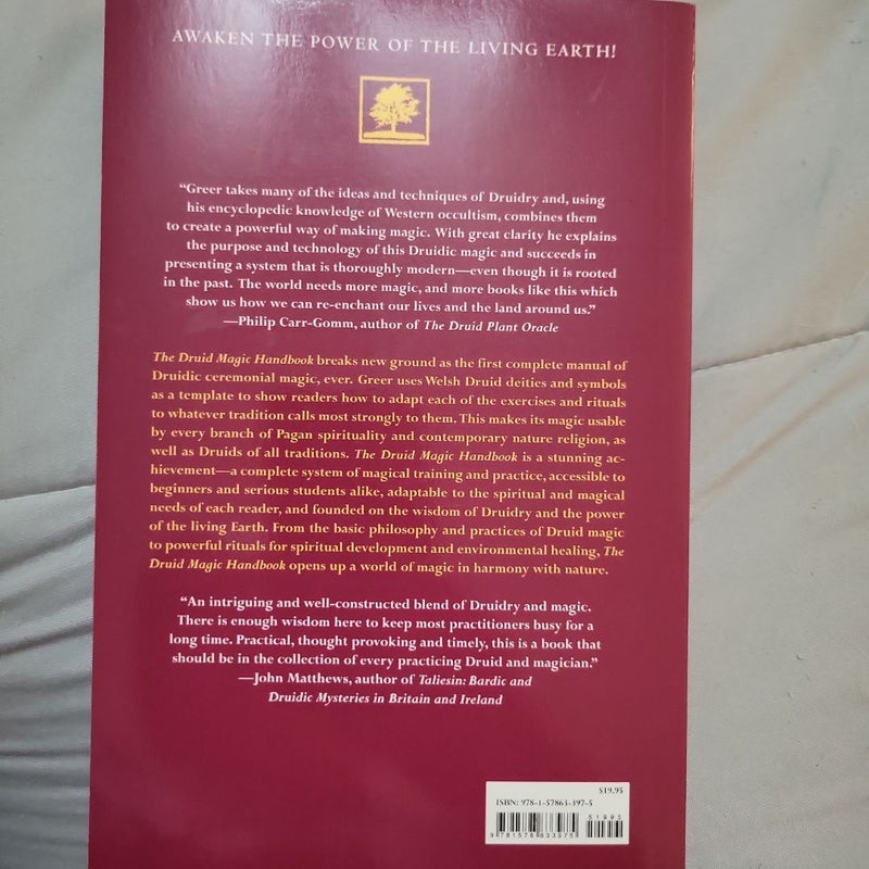 The Druid Magic Handbook by John Michael Greer; David Spangler