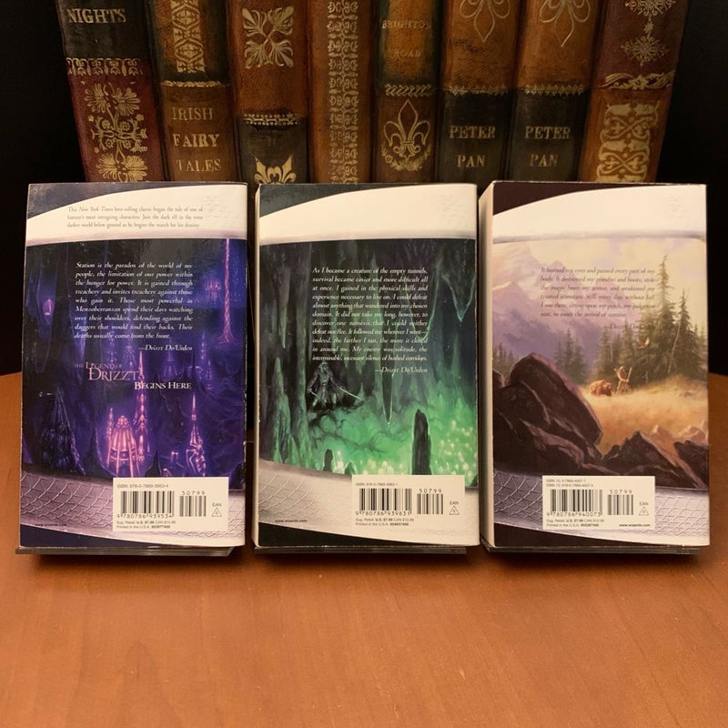 Complete Dark Elf Trilogy, Legend of Drizzt Set: Homeland, Exile, Sojourn
