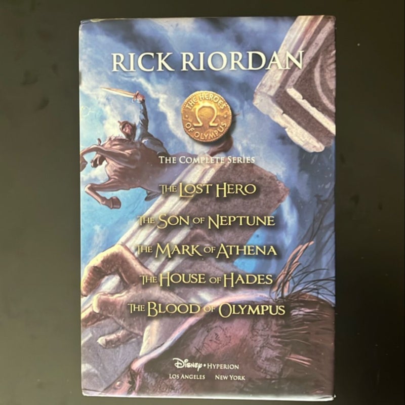 The Heroes of Olympus Paperback Boxed Set