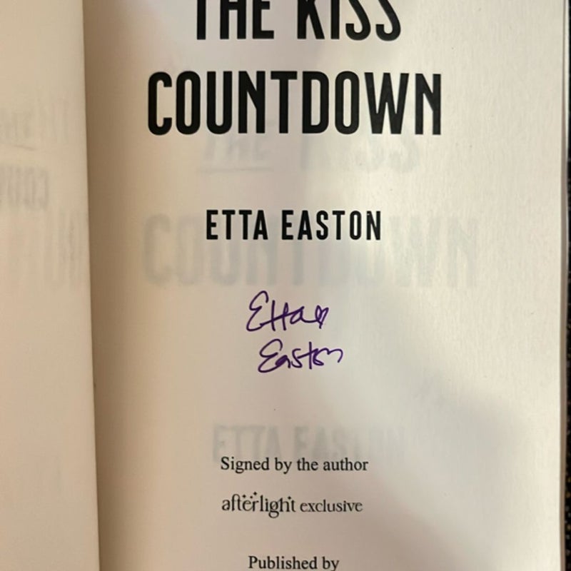 The Kiss Countdown *Afterlight Signed Edition