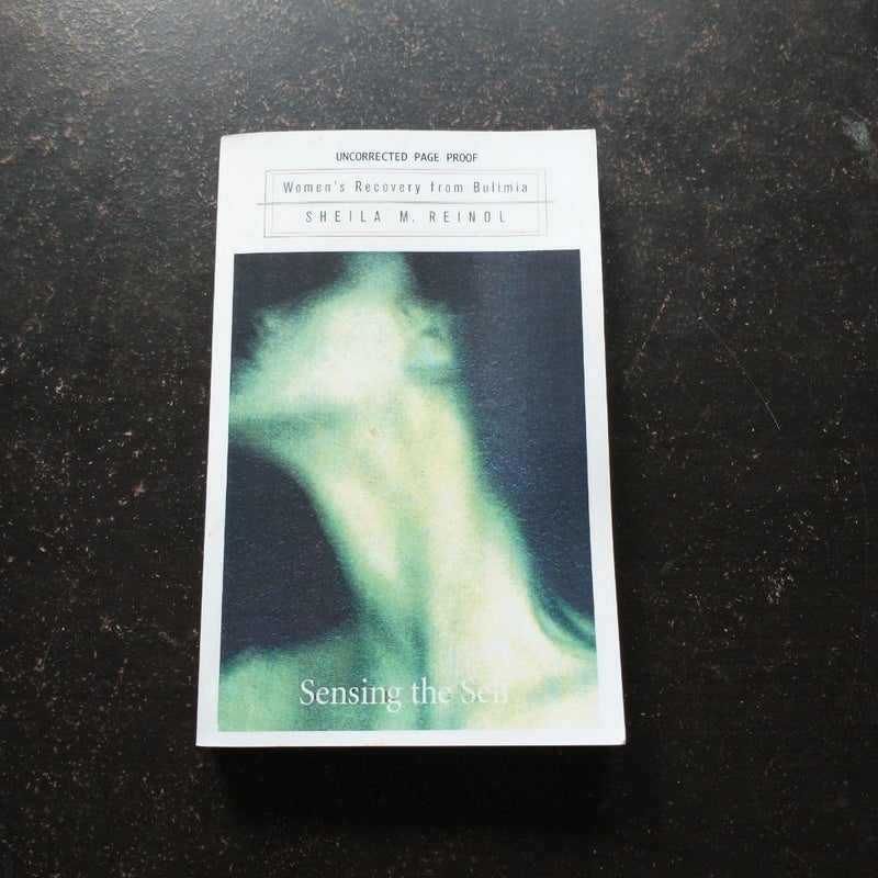 Sensing the Self *Uncorrected Proof*